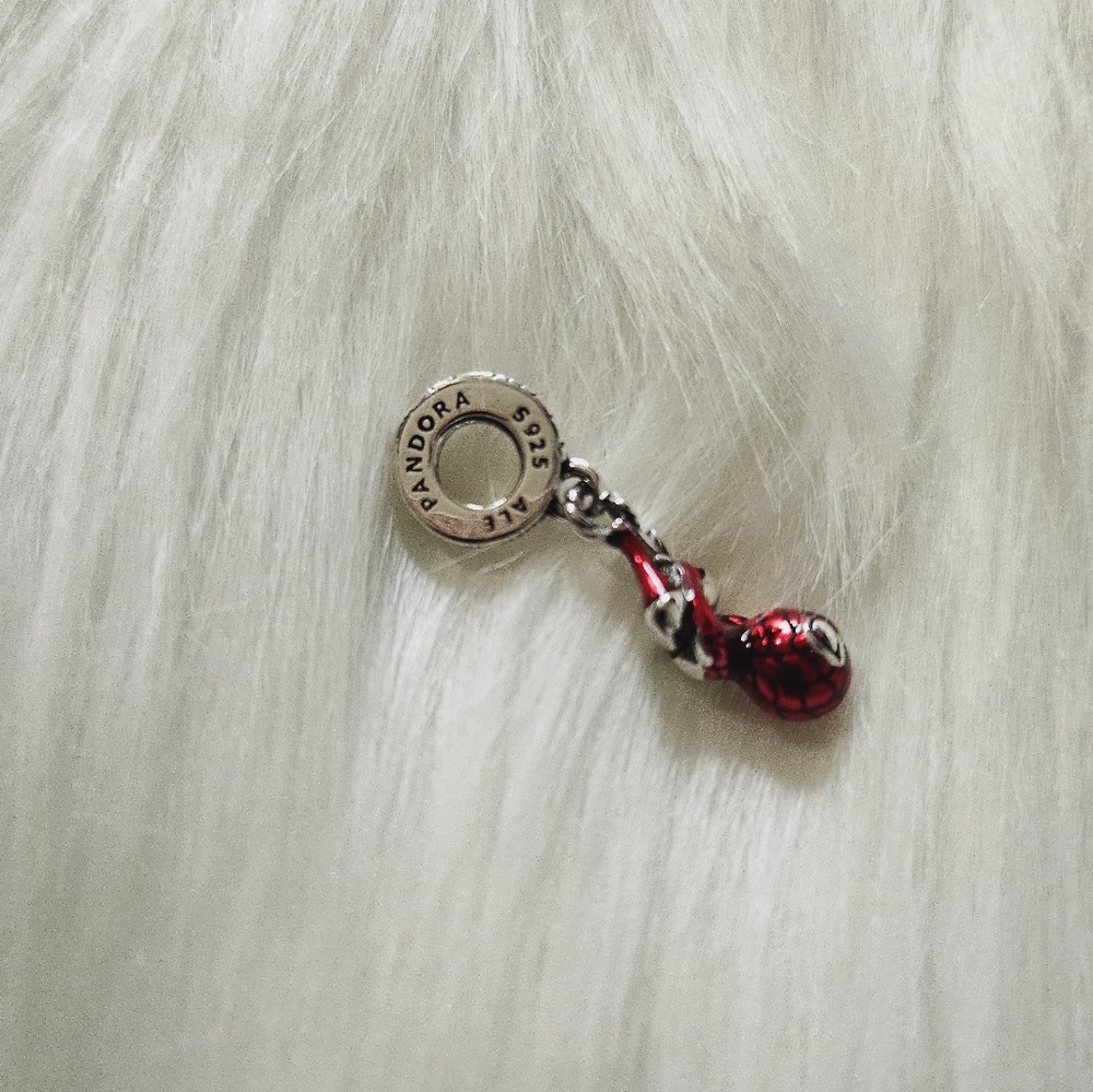 Charm Sterling Silver 925 for Pandora Bracelet Spider Man Marvel - Picture 4 of 6